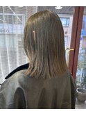 【Lookat】20代30代40代オリーブベージュカーキミディアム春ヘア