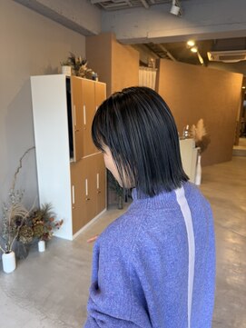 アット(at) アンブレラカラーネイビー