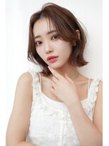 20代30代かわいい/顔まわりレイヤー/前髪/アンブレラカラー