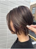 インナーカラー*シルバーパープル