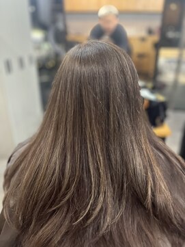 ソイクフ 高田馬場店(SOY-KUFU) 30代40代50代60代◎ ハイライト白髪ぼかしナチュラルブラウン