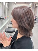 大人女子のラベンダーピンク