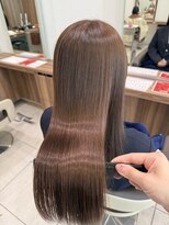 アッシュ 豊田店(Ash) 【艶ロング】柔らかシアベージュ