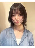 chocolate brown / レイヤーボブ
