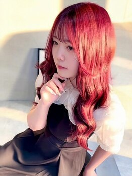 メロディー(MELODY)の写真/山口/小郡に新オープン☆人気の透明感ある艶髪に♪ダメージレスで、色持ち・発色・手触りの違いを実感◎