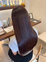 サクラ ビューティー ガーデン(SAKURA Beauty garden)&nbsp;髪質改善カラー/ラテブラウン/うるツヤロング