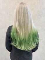 ロンド レア 天神大名店(Lond Le’a)&nbsp;ミディアムヘアデザインカラーフェイスフレーミング暗めカラー