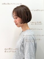 エレノア 国分寺(Eleanor)&nbsp;前上がりのミニボブ