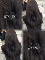 アマトウキョウスマートサロン(AMA TOKYO×Smart Salon) 韓国ヘア 透明感カラー グレージュ