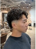メンズショートパーマ11.8サーフカール