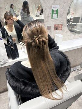 カチモリヘア/お呼ばれヘア/韓国ヘア