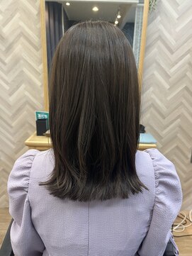 ケアーズ 稲毛店(CARES) ミディアム外ハネスタイル