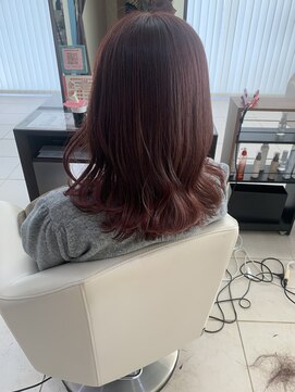 ウィーブリスタ(Weve Rista) 着物ヘア/ダークアッシュ/ミディアムレイヤーカット/富里