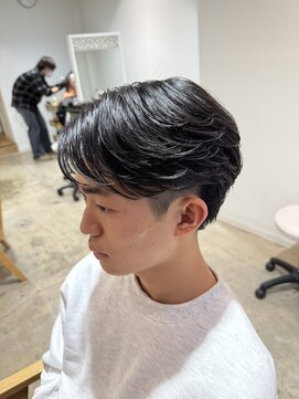 コレット 宇都宮(collet Gigi) フェザーパーマ フェザーショート センターパート