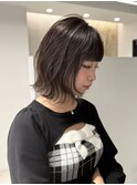 ダークグレージュ/グレージュカラー/ダークトーン