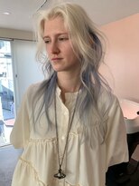 ペレ 原宿(PELE)&nbsp;イメチェン/ピンクベージュ/アンブレラカラー/前髪/原宿