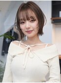 10代 /20代 /30代/ニュアンスカラー/似合わせカット/顔周り/ボブ