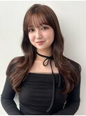韓国顔周り/ハイレイヤーカット/ワンホンレイヤー/立川
