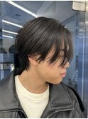 MEN’S/地毛風縮毛矯正/ニュアンスウルフ/藤沢美容院