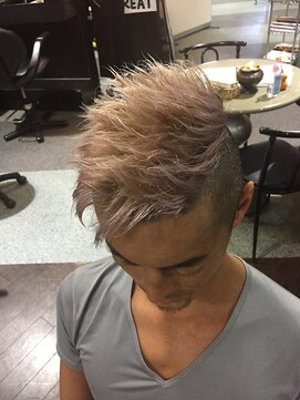 ヘアーメイク アドックス(HAIR MAKE ADOX) ピンクアッシュ