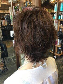 オーバーキャプテンネイキッド(OVER CAPTAIN NAKED) シルエット重視！ショートレイヤー