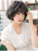 エアリーな毛先で★黒髪アッシュの大人ボブa浦和20代30代40代