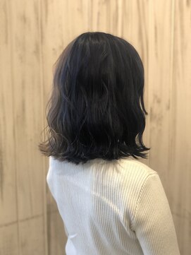 フェニーチェ 高崎(FENICE) 【ツートンカラー】ホワイトブロンド×ブルー