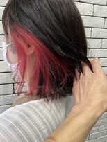 アットラップレーヴ(attrape-reve)&nbsp;【attrape-reve万代】愛されインナーカラーpink