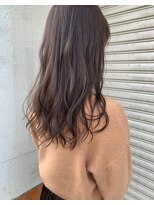 ブルー(BLUE)&nbsp;#BLUE  ワンレンロング　#新潟万代