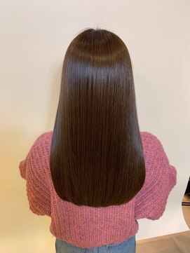 あくら 三宮(A cura) 髪質改善【スタンダード】＋カラー＋カット　白髪染めも可能