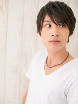 モッズヘア メン 上尾東口店(mod's hair men) ≪mod's men≫重めバングの目力UPこなれ感ミニウルフH