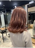 くすみピンク