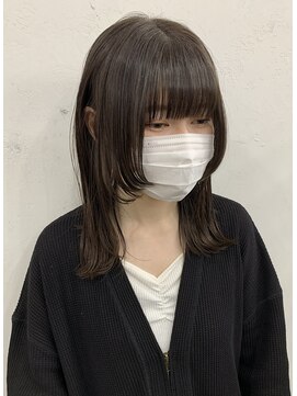 アンリ(Anli) 【Anli】ウルフカット×ダークブラウン