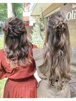 オリオリ(oli-oli)&nbsp;お呼ばれヘアーアレンジ/ローシニヨン◎20代30代40代50代