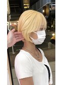 ブロンドヘア 町田/町田駅/ケアブリーチ/インナーカラー/韓国