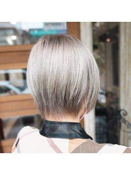 ボアップ 京橋店(boappu) #ホワイトベージュ#ミルクティーベージュ#ハイトーン#ブロンド