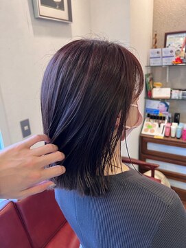 シェール(cher) さらさら◎切りっぱなしミディアム