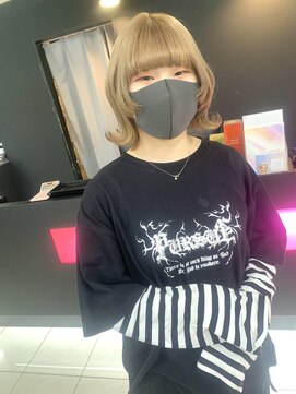 ディア(.eer) 【.eer/ディア】ベージュカラー/ケアブリーチ/心斎橋