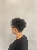 外ハネMIX×アップバング