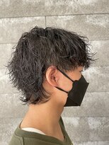 ニアウ 伊勢崎連取店(Niau)&nbsp;メンズマッシュウルフツイストスパイラルパーマ