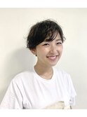 ショートヘア/ハンサムショート/ショートパーマ