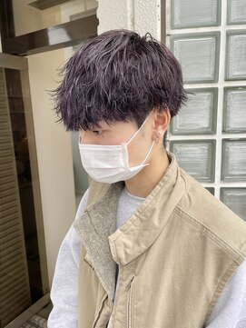 ユイマァルスロウ(YUIMARL SLOW) ラベンダーパープル_ブリーチパーマ