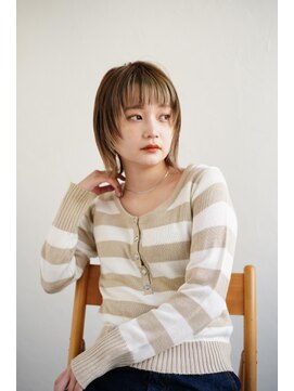 ジュール 新宿三丁目(Joule) 黒髪ロング/グレーベージュ/レイヤーロング/新宿駅