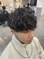 ニアウ 伊勢崎連取店(Niau)&nbsp;メンズマッシュツイストスパイラルパーマ