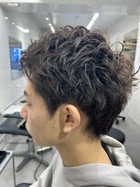 メンズヘアトーキョー 渋谷(MEN'S HAIR TOKYO) アップバング／パーマ