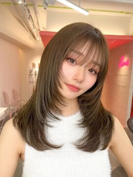 ロンドヴァリー 渋谷店(Lond vallee) 艶感色気溢れるミディアムレイヤー