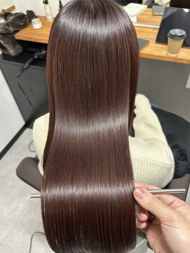 ライア 吉祥寺北口店(laia) laia髪質改善 x レッドブラウン【髪質改善laia吉祥寺美容室】