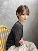 【JOLF 塩川祐輝男】シースルーショートボブ