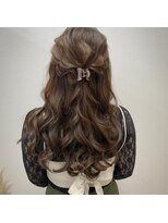 ウルー 六本木店(uruu) 【ハーフアップ】六本木/六本木駅/ヘアセット/早朝/結婚式