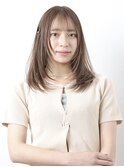 ☆lien.自由が丘 大橋☆ミルクティーベージュ/ハイトーン/ウルフ